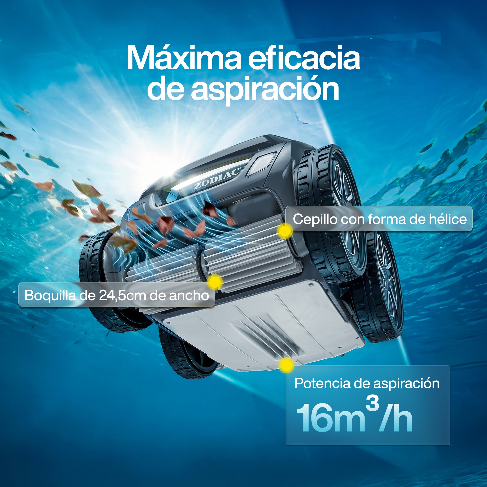 Zodiac - Alpha OA 6400 iQ poolroboter mit kabel