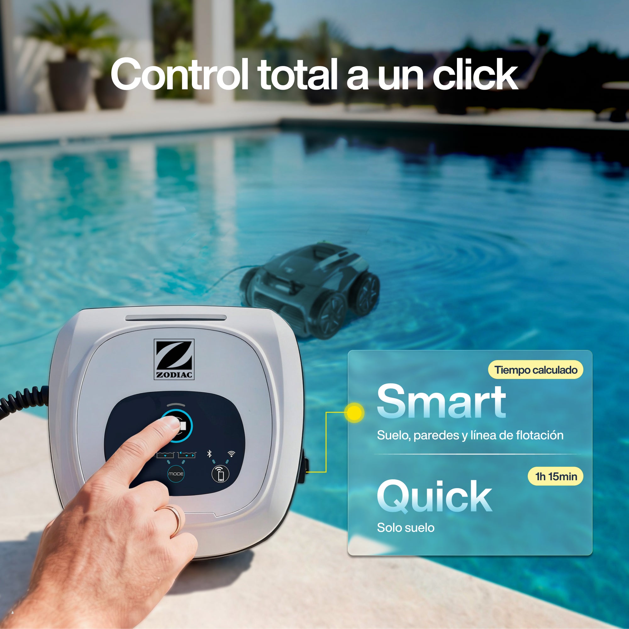 Zodiac - Alpha OA 6600 iQ poolroboter mit kabel