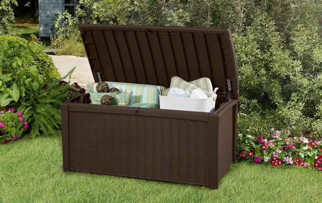 Keter - Coffre d'extérieur Borneo marron