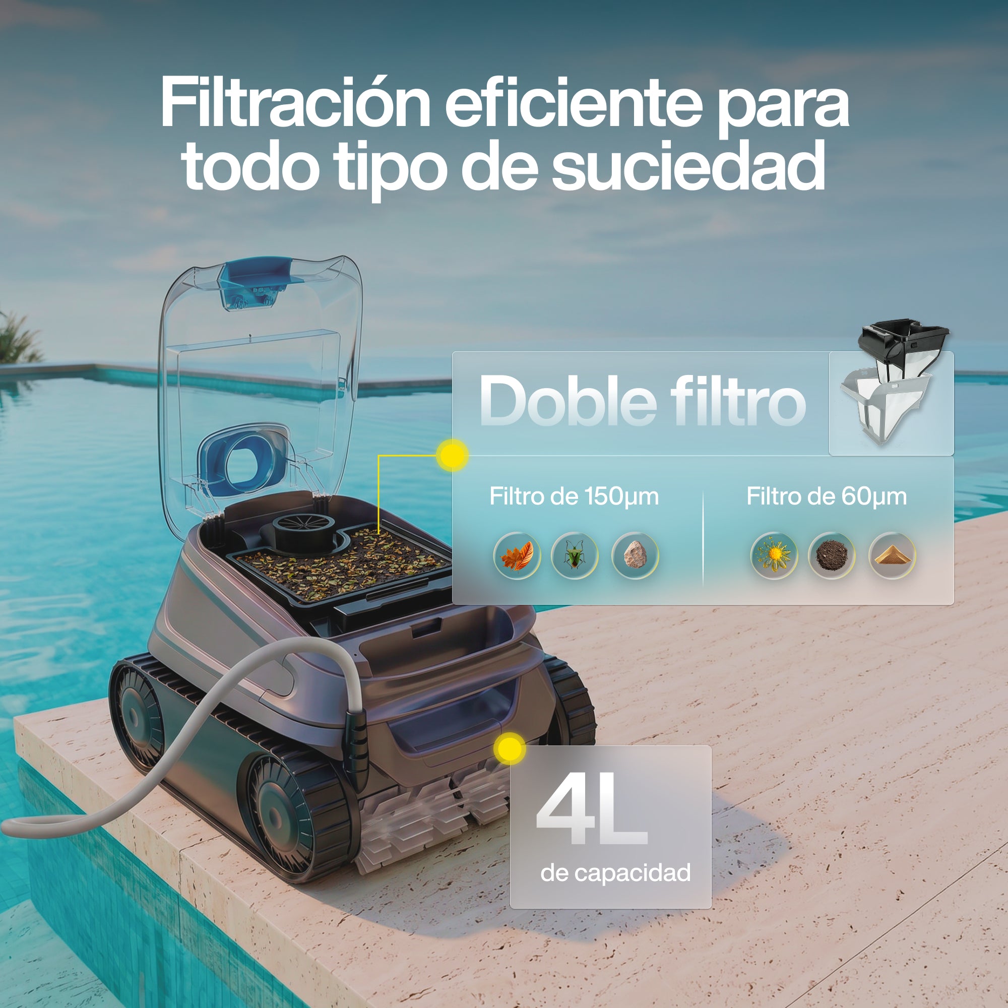 Zodiac CNX 40 iQ Robot Piscine avec fil