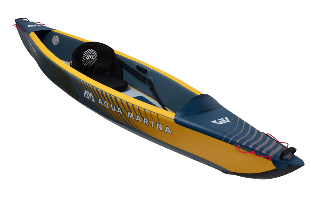 Aqua Marina - Tomahawk AIR-K 12'4" AIR-K 375 kayak gonflable 1 place drop stitch
