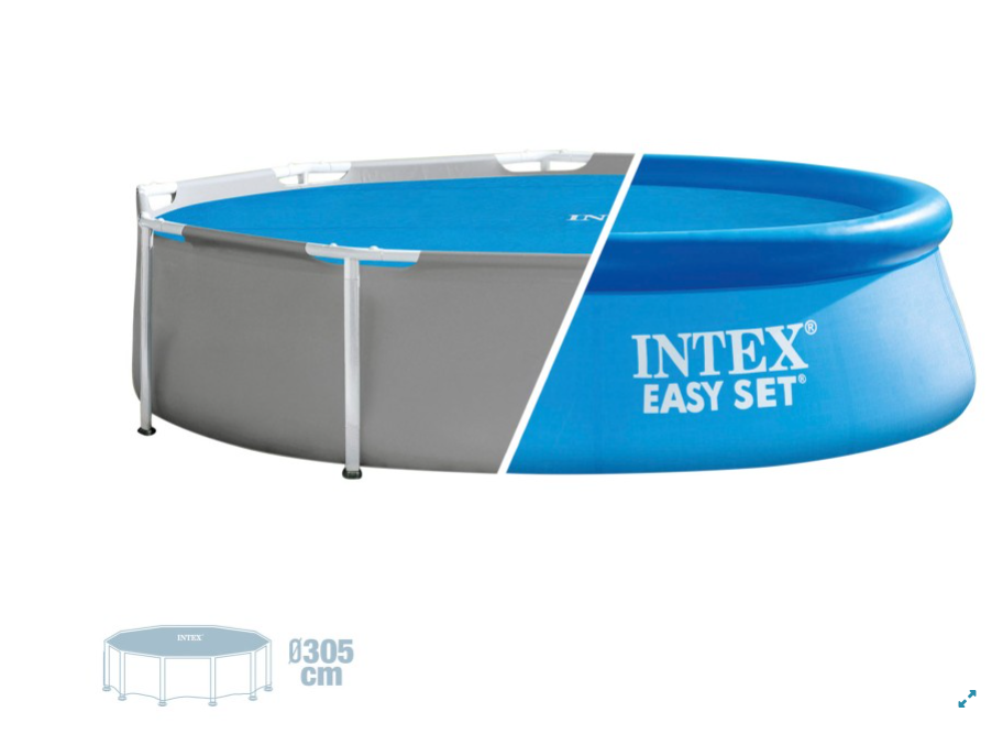 Intex Easy Set Solarabdeckung für Pool
