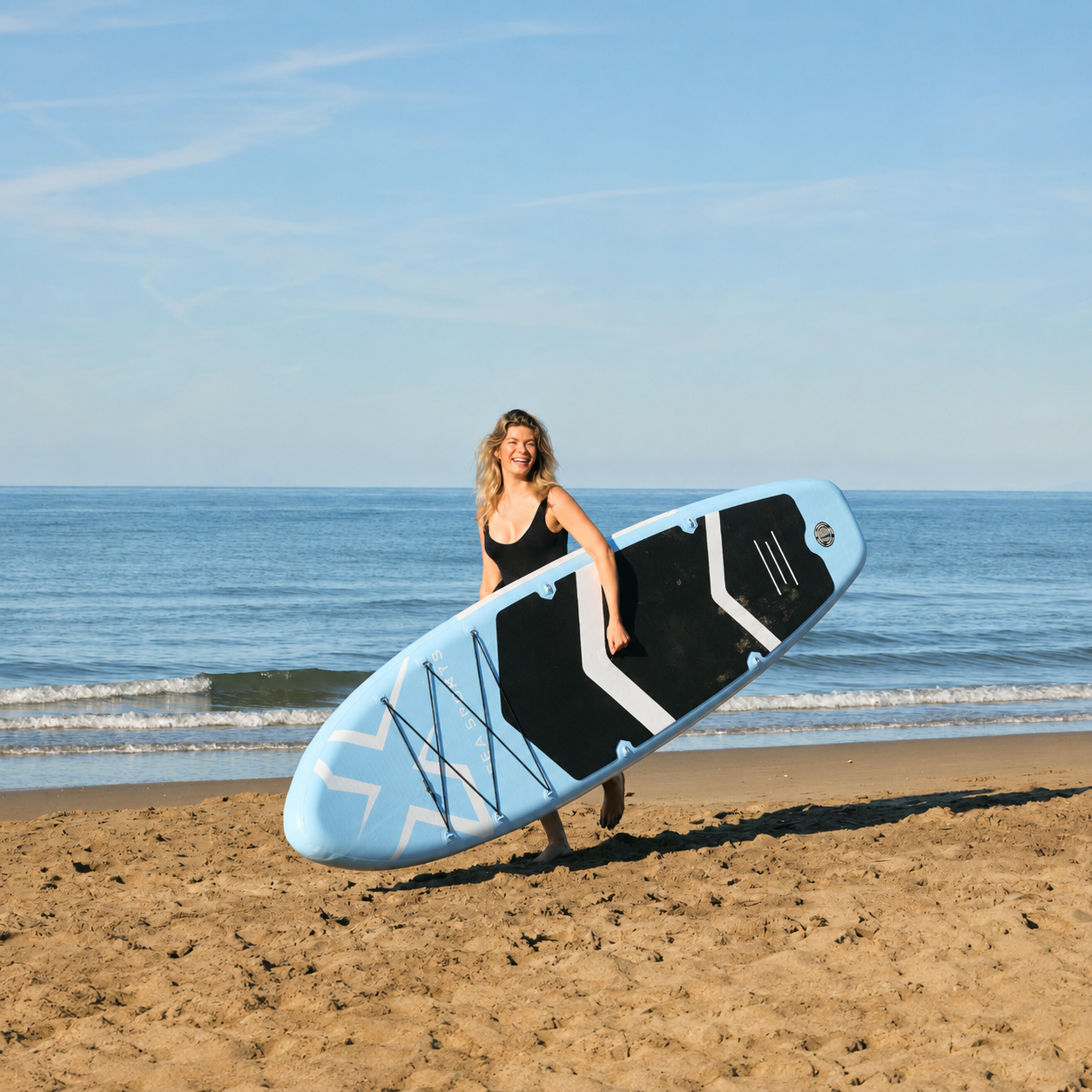 Tabla Paddle Surf Hinchable 11" 335x84x15 cm 159 kg azul con accesorios