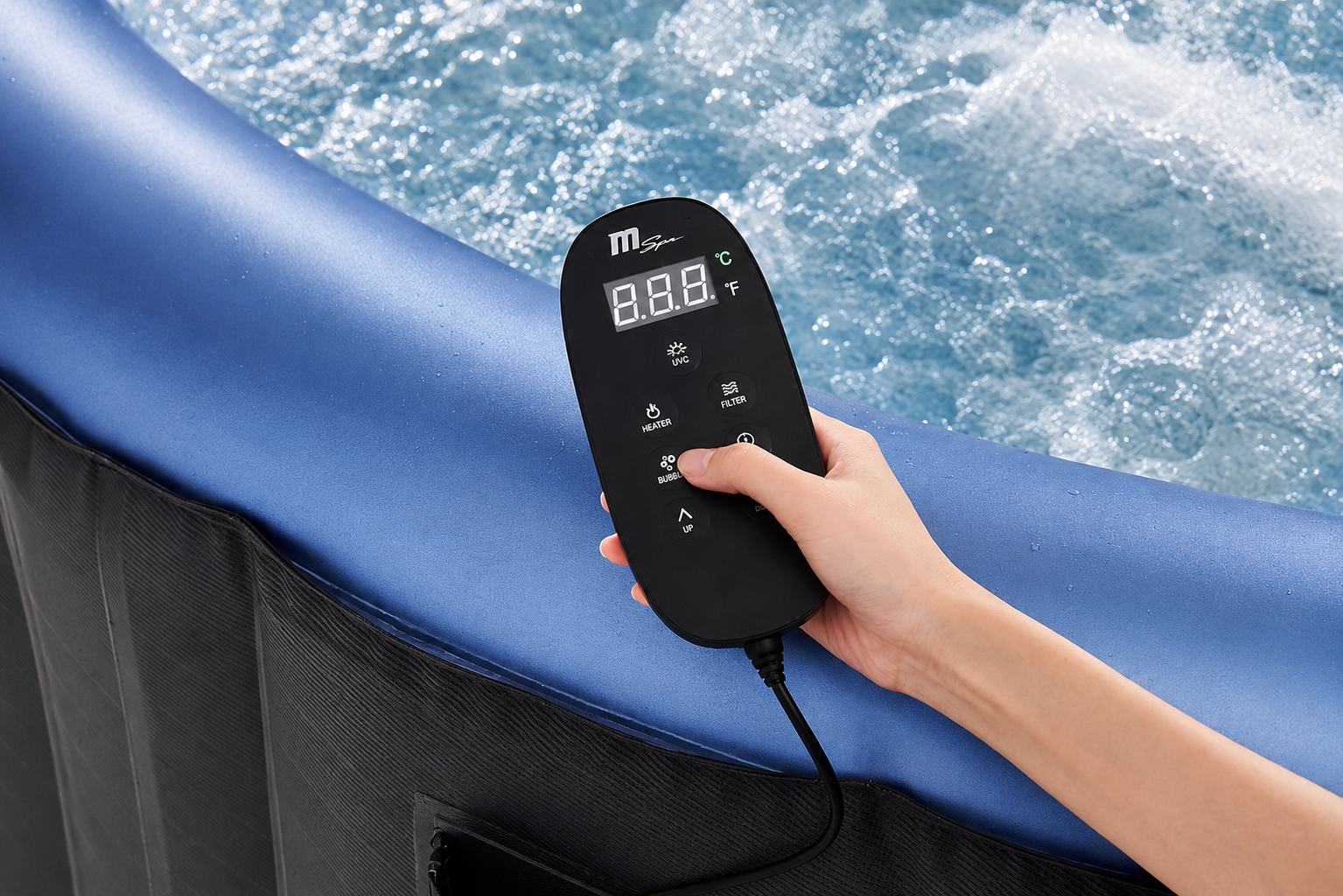 MSpa – Spa gonfiabile quadrato Tekapo 4 persone