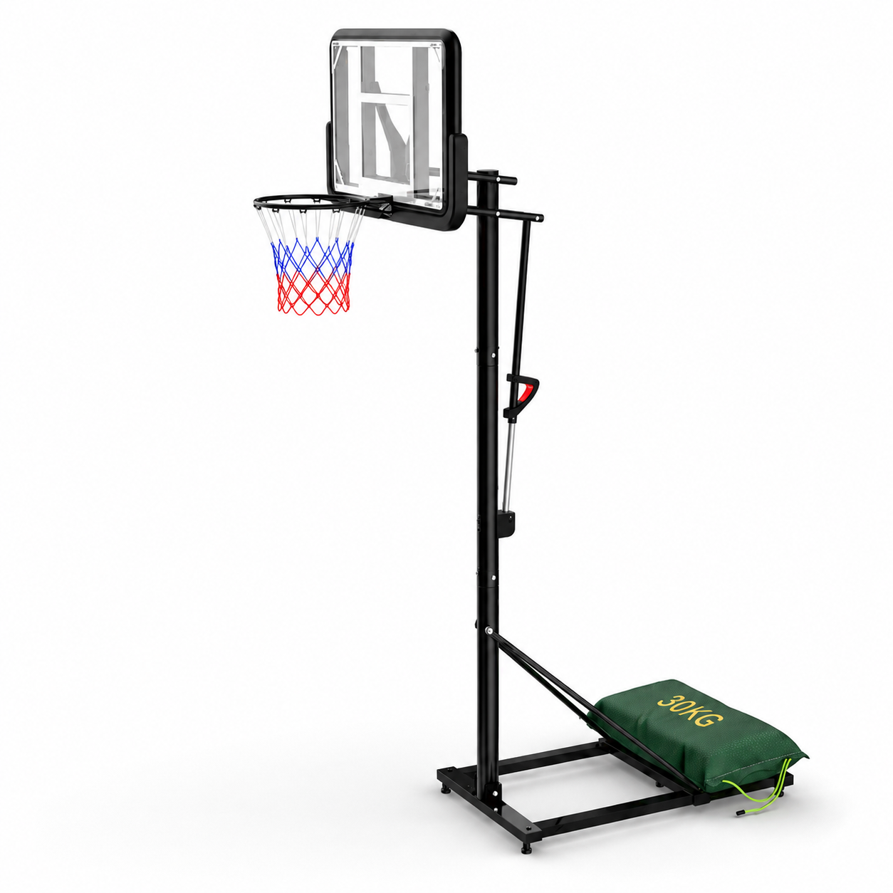 Canasta de Baloncesto con Altura Regulable 2,45-3,05 m