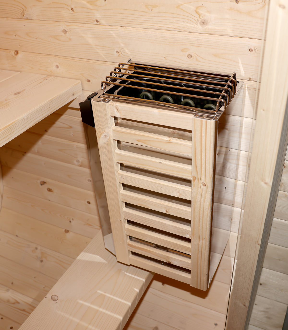 Sauna Exterior Cubo Jardín 2 Personas