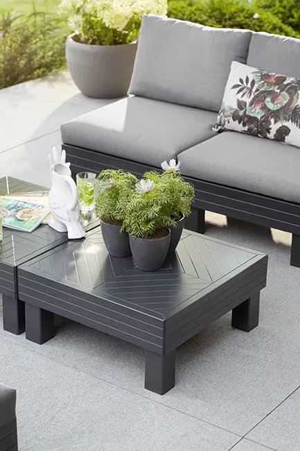 Keter - Table d'appoint d'extérieur Elements graphite
