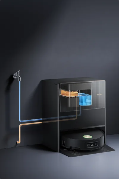 Llenado y vaciado automático con el kit de conexión de agua (opcional)