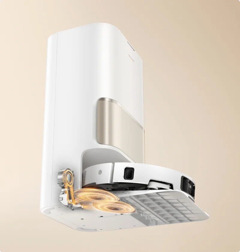 Séchage automatique des serpillières à l'air chaud