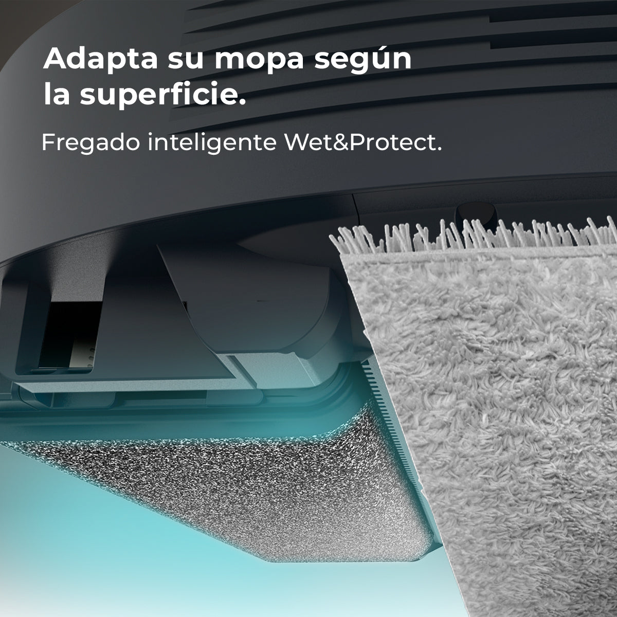 Cecotec Conga Z100 Robot Aspirateur IA Avec LaserEye Et AquaCycle Détection d'Objets Et Nettoyage Professionnel