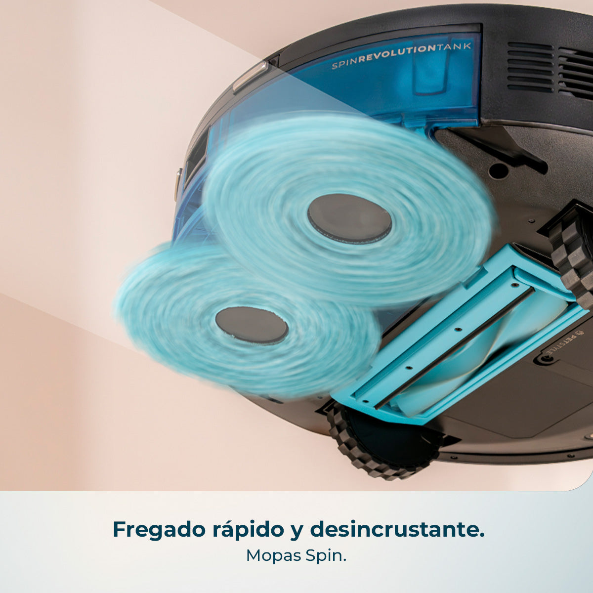 Cecotec Conga Y100 Spin KI Saugroboter 20000 Pa KI LaserEye intelligente Navigation