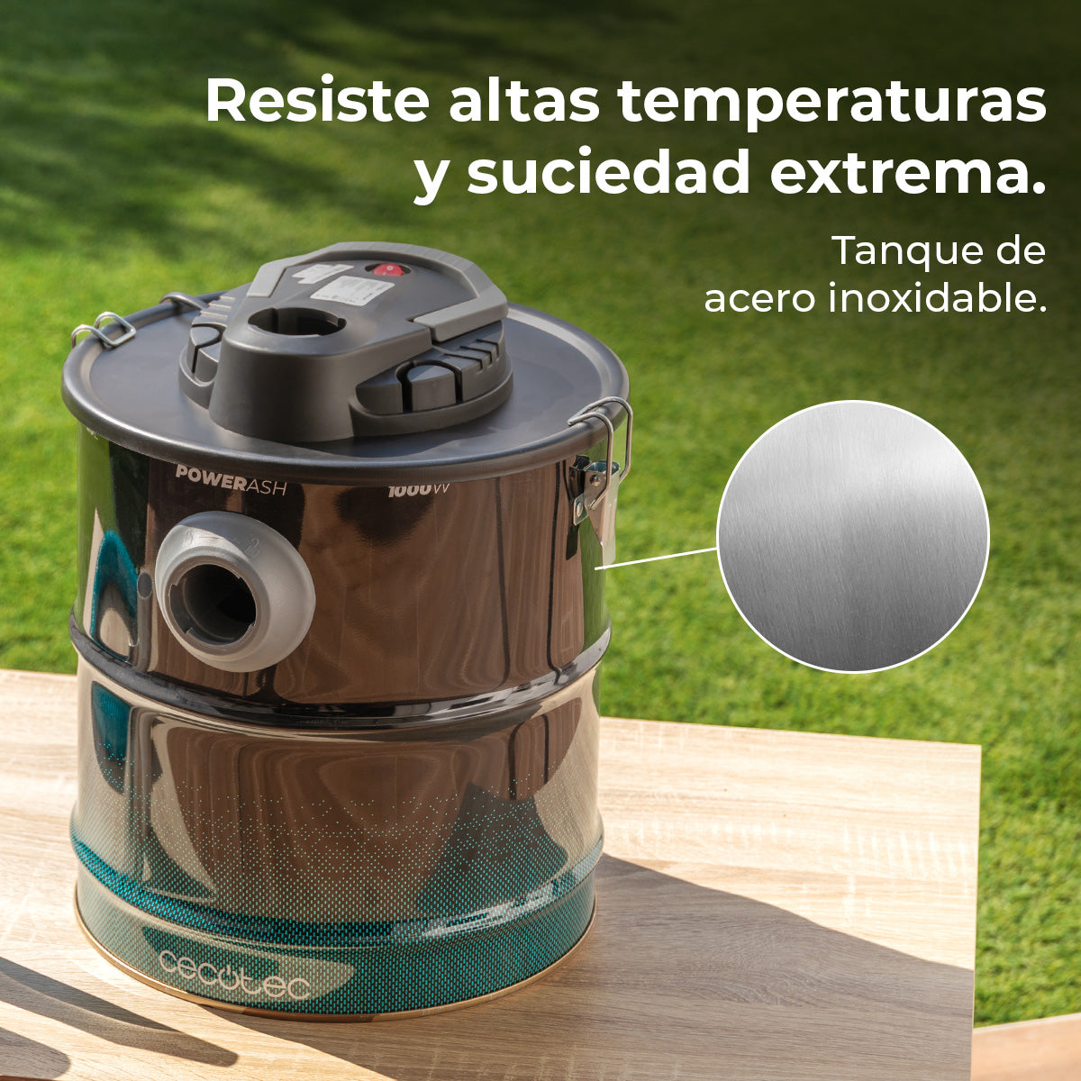 Cecotec Conga Ash 3000 Home Aspirador de Cinzas 1000W 15kPa