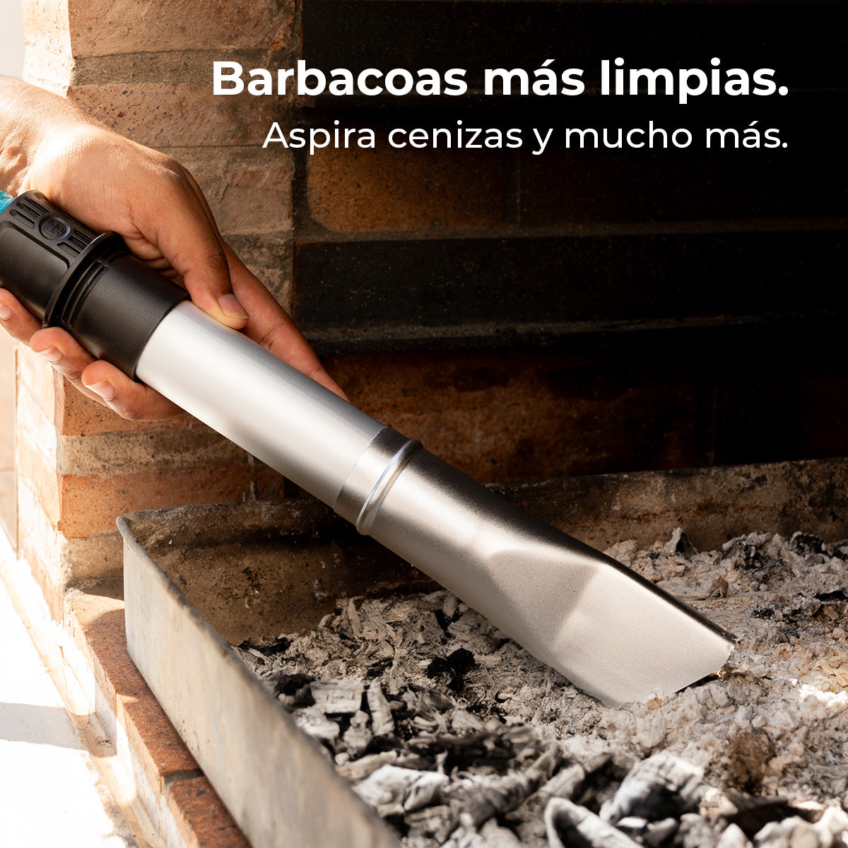 Cecotec Conga Ash 5000 Free Aspirateur À Cendres 1200 W 18 kPa Aspiration Extrême Pour Cendres et Débris