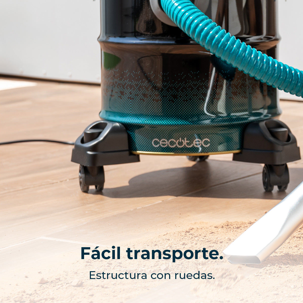 Cecotec Conga Ash 5000 Free Aspirateur À Cendres 1200 W 18 kPa Aspiration Extrême Pour Cendres et Débris