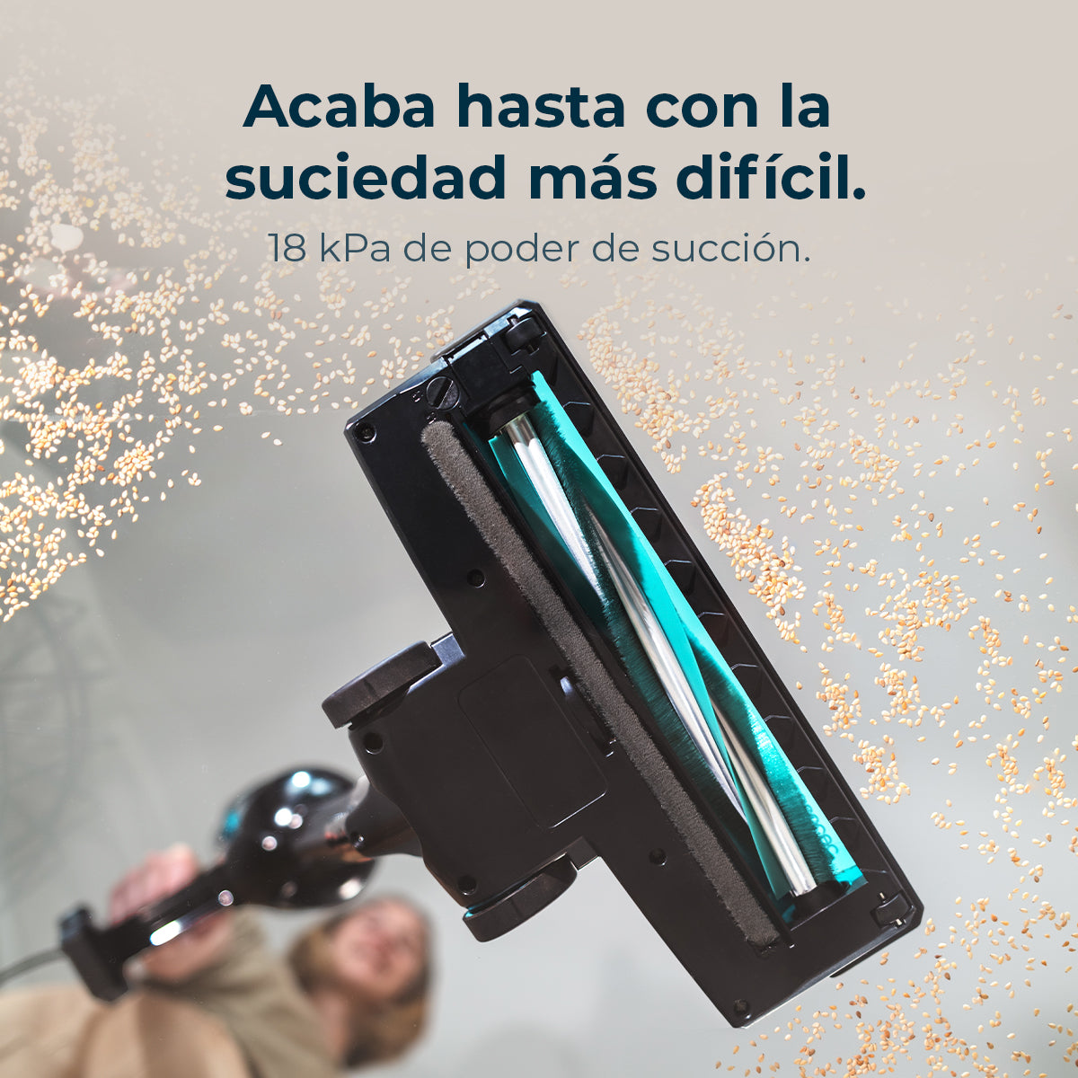Cecotec Conga 700 PowerHead Aspirador 615 W UltraPower Tecnología De Succión Potente