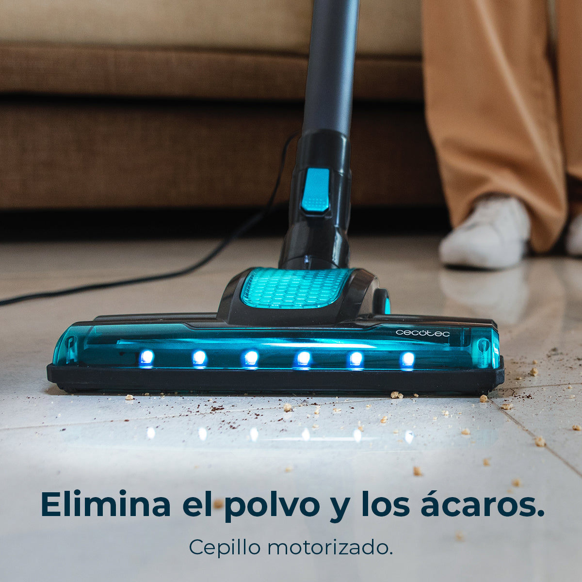 Cecotec Conga 700 PowerHead Aspirador 615 W UltraPower Tecnología De Succión Potente