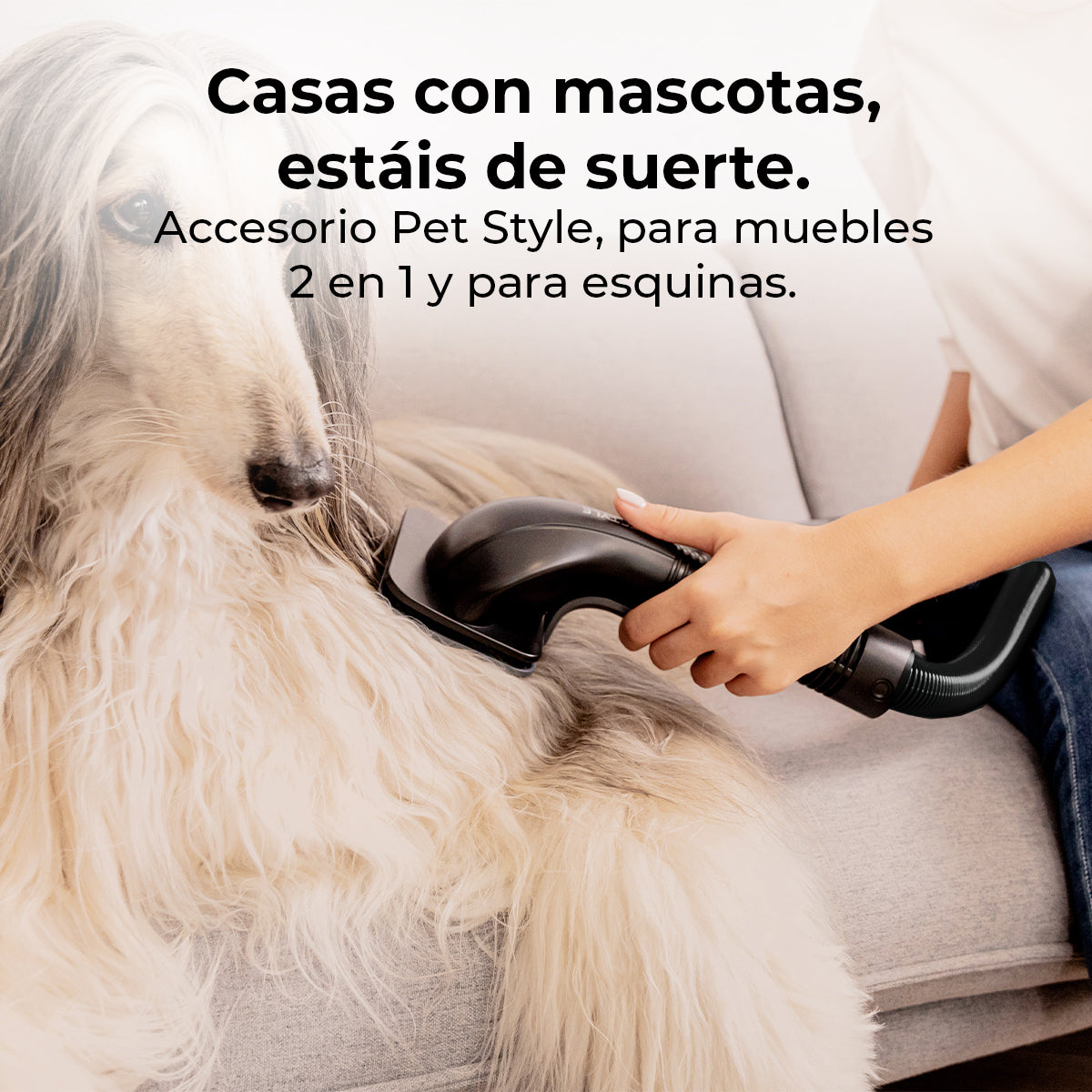 Cecotec Conga Rockstar 5500 Hurricane Pet Flex Aspirador 220 AW com Autovazio e Filtro Higiénico