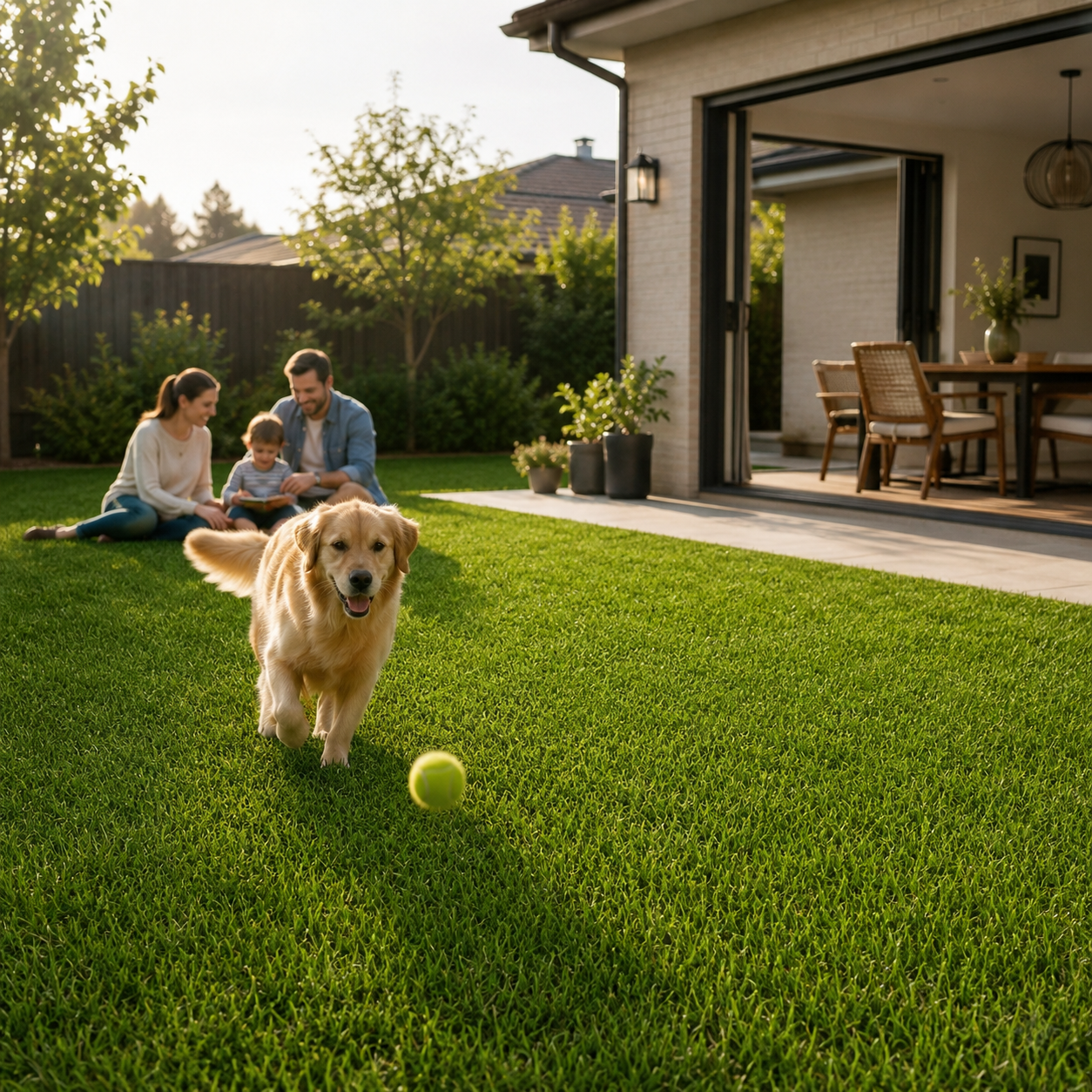 Lorvik Rollo Césped Artificial 20 mm — 1×5 m (5 m²) para Jardín y Terraza Exterior