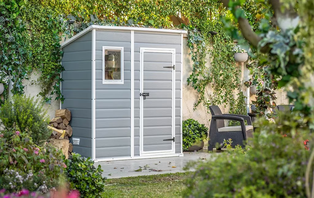Keter - Cabane d'extérieur Manor Pent 6x4 gris