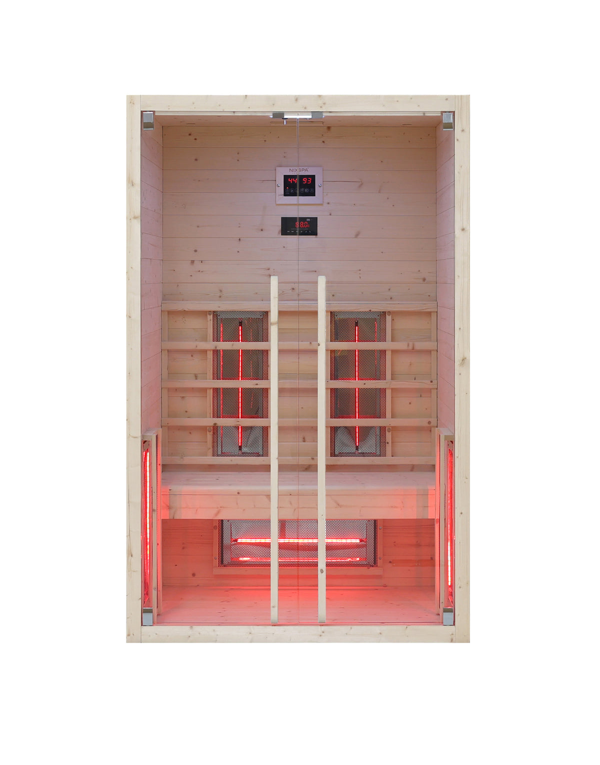 Sauna de Infrarrojos para Casa 2 Personas 120 × 90 cm
