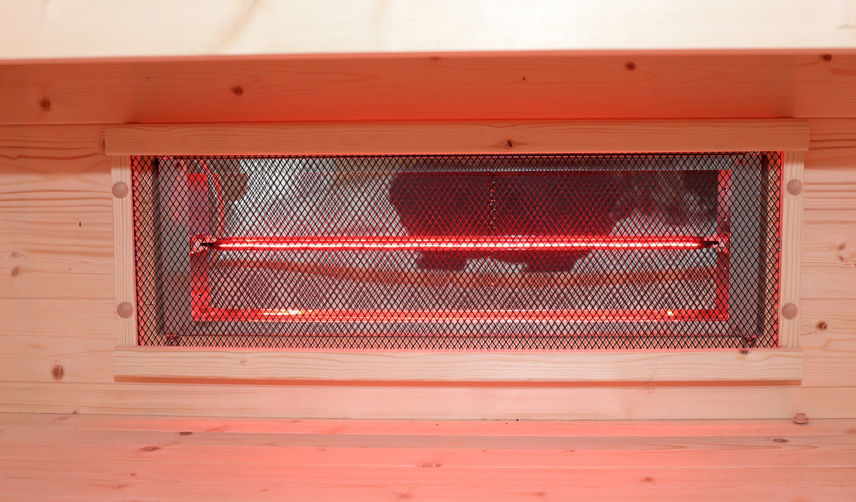 Sauna de Infrarrojos para Casa 2 Personas 120 × 90 cm