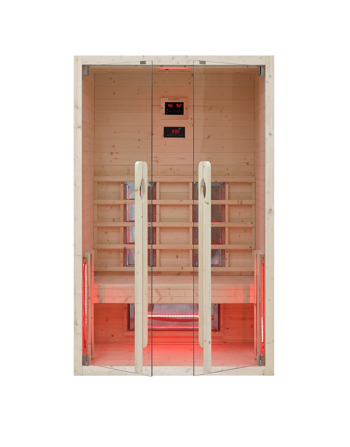Sauna de Infrarrojos para Casa 2 Personas 120 × 90 cm