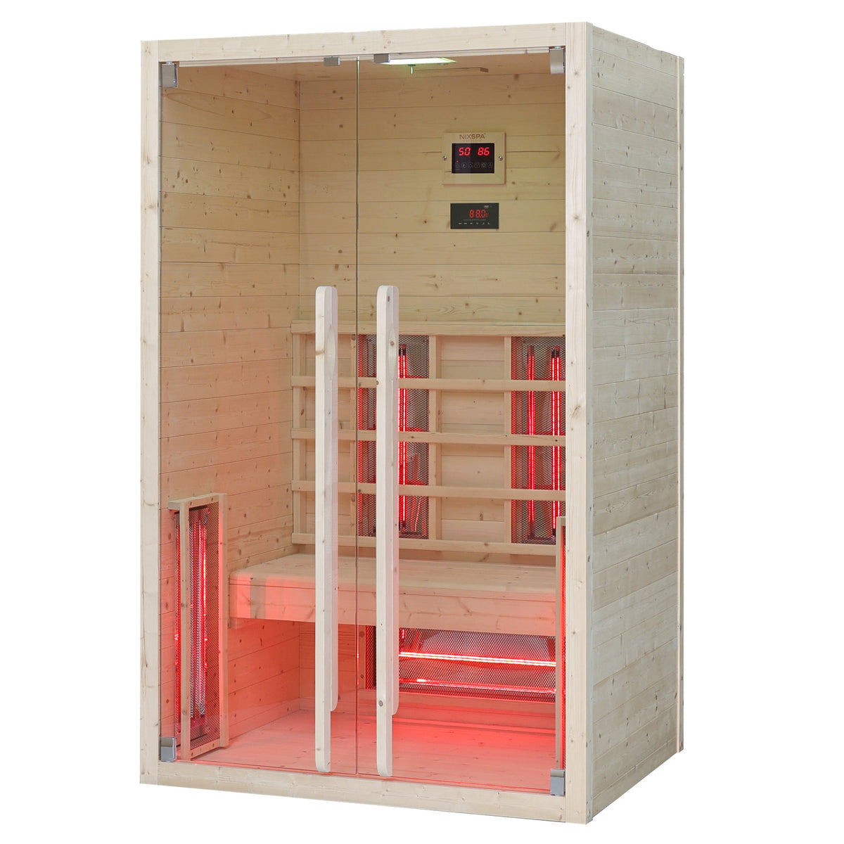 Sauna de Infrarrojos para Casa 2 Personas 120 × 90 cm