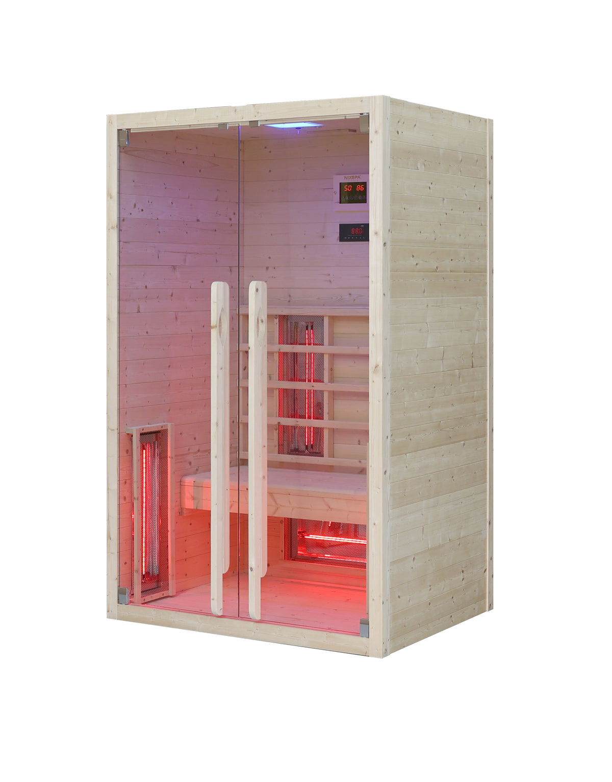 Sauna de Infrarrojos para Casa 2 Personas 120 × 90 cm