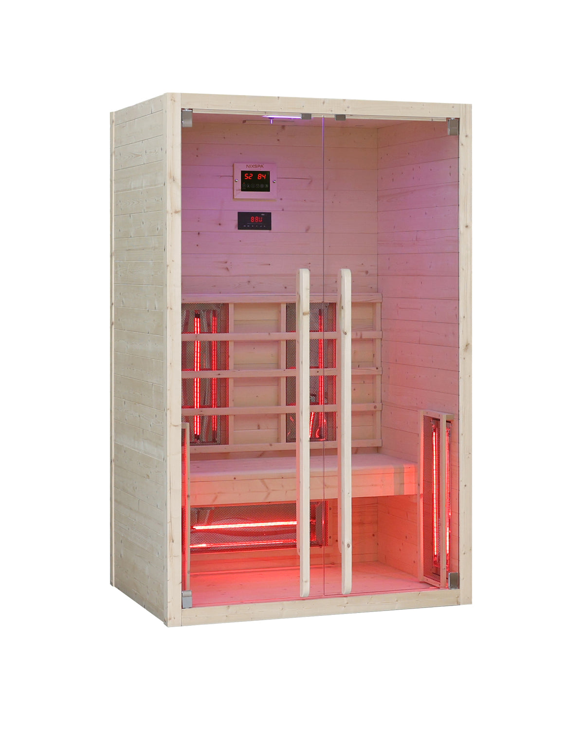 Sauna de Infrarrojos para Casa 2 Personas 120 × 90 cm
