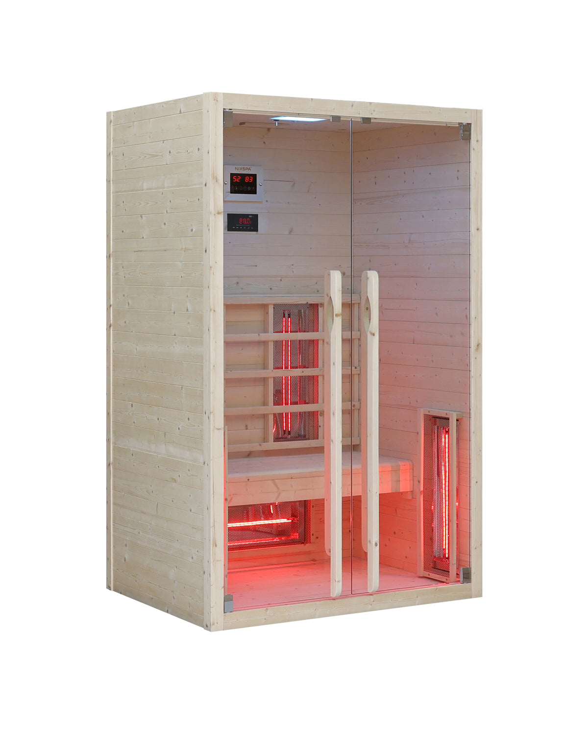 Sauna de Infrarrojos para Casa 2 Personas 120 × 90 cm
