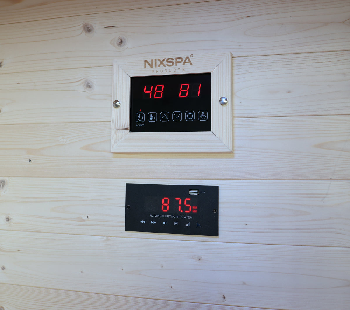 Sauna de Infrarrojos para Casa 2 Personas 120 × 90 cm