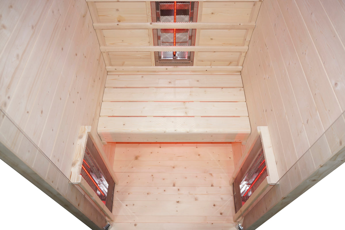 Sauna de Infrarrojos para Casa 1 Persona 90 × 90 cm