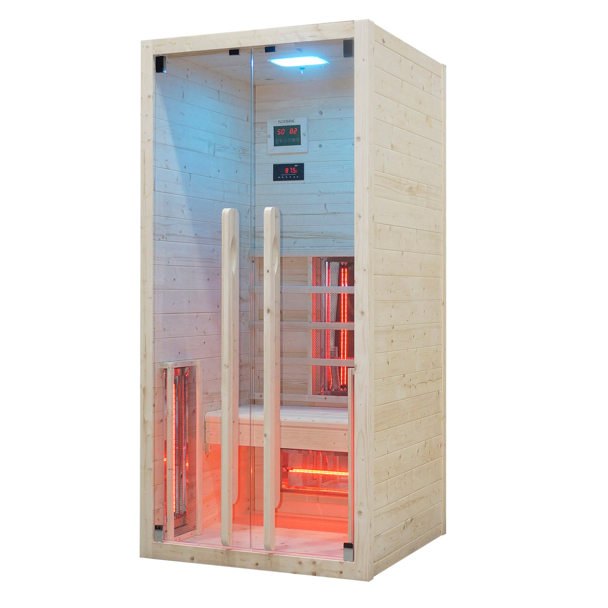 Sauna de Infrarrojos para Casa 1 Persona 90 × 90 cm