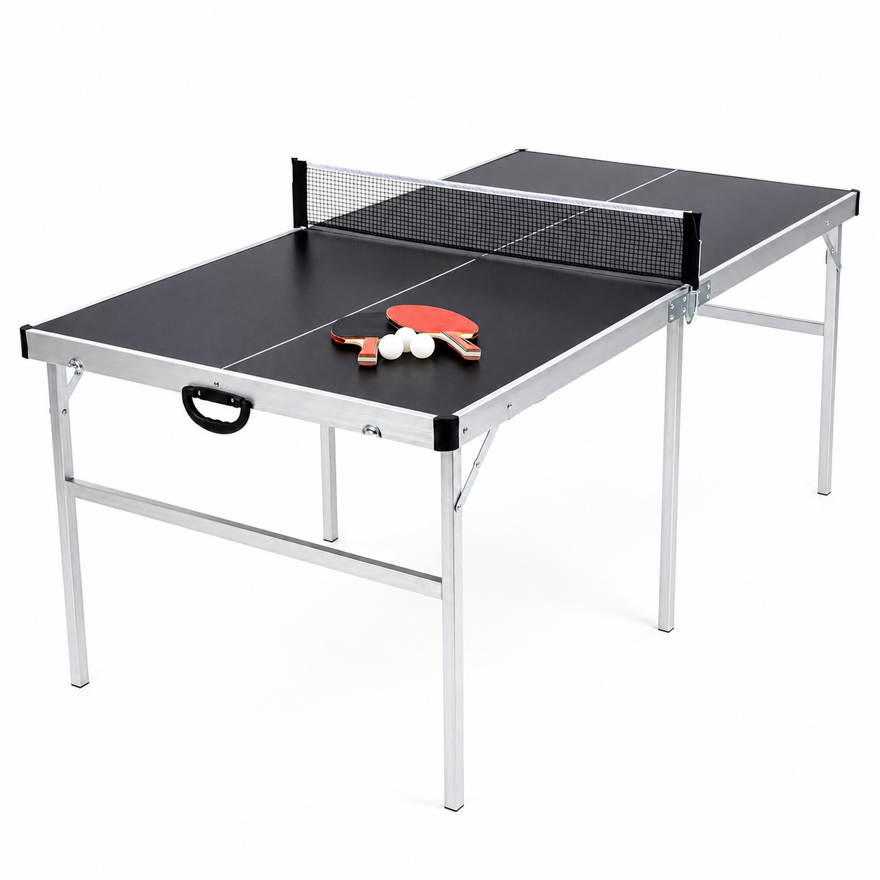 Mesa de Ping Pong Plegable con red 182x91 cm
