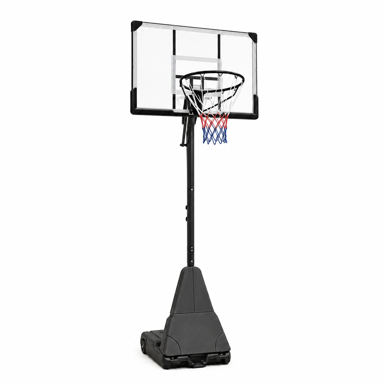 Canasta de Baloncesto Exterior Regulable 2,45-3,1 m con ruedas