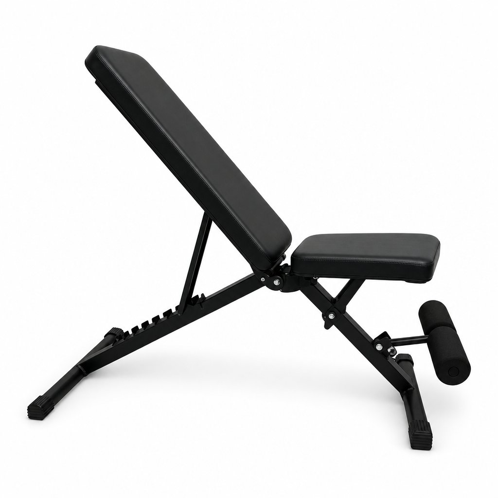 Banco de Musculación Plegable Respaldo Ajustable 7 Posiciones
