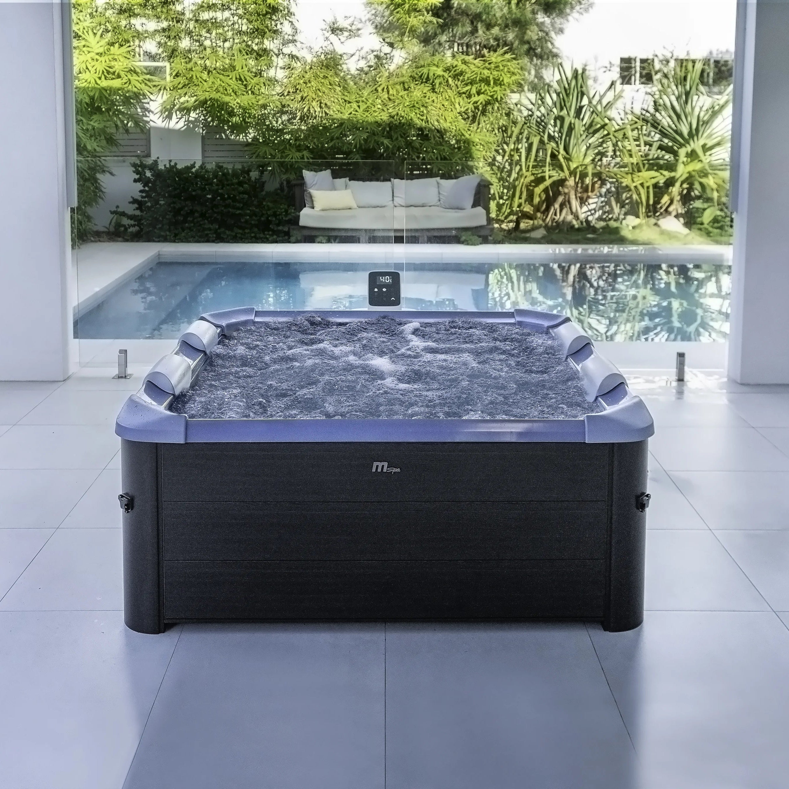 Mspa - Spa rígido cuadrado Sapphire 4-6 personas