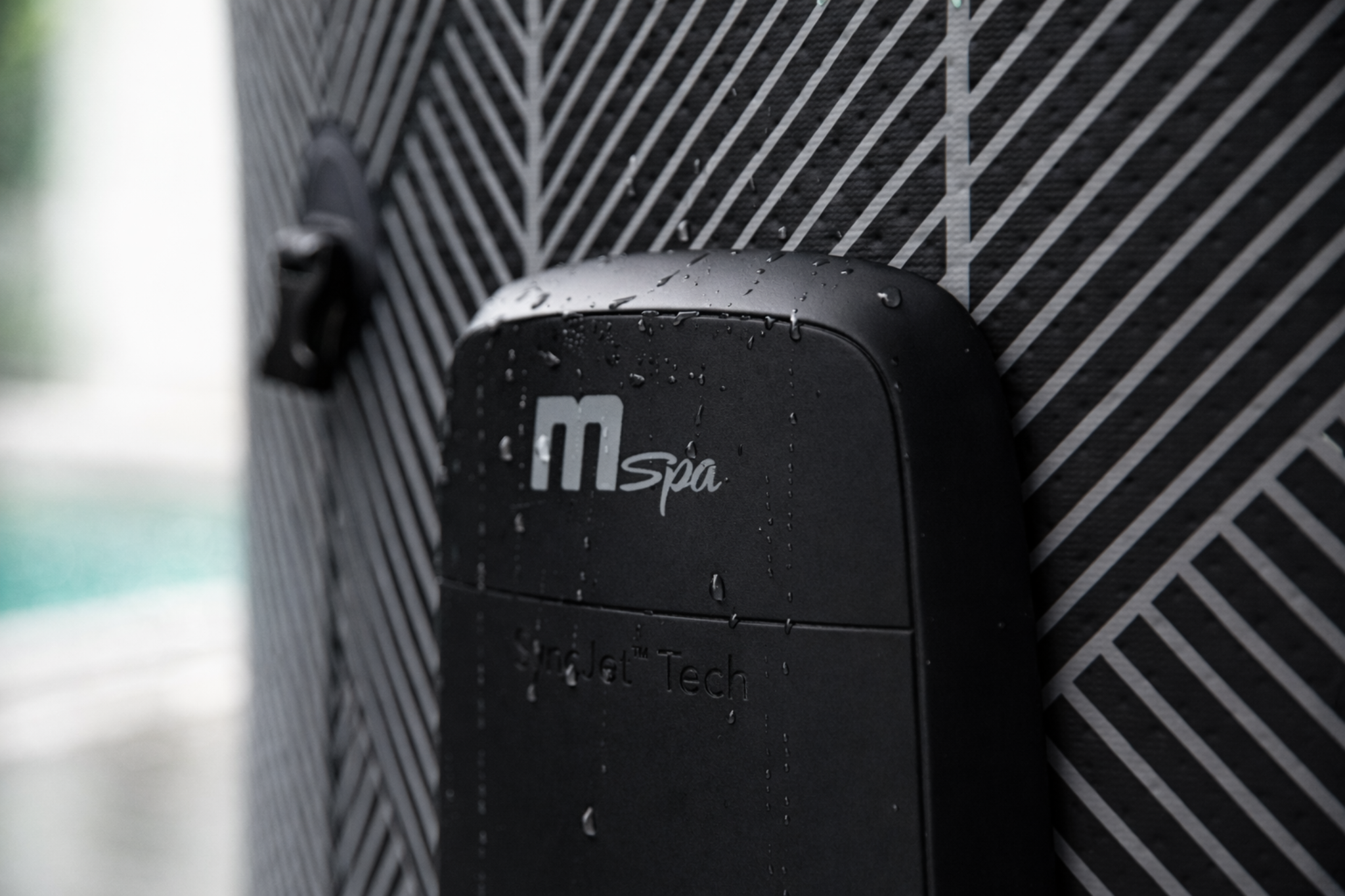 MSpa - ronde halfharde spa Mono Nox Eco voor 6 personen