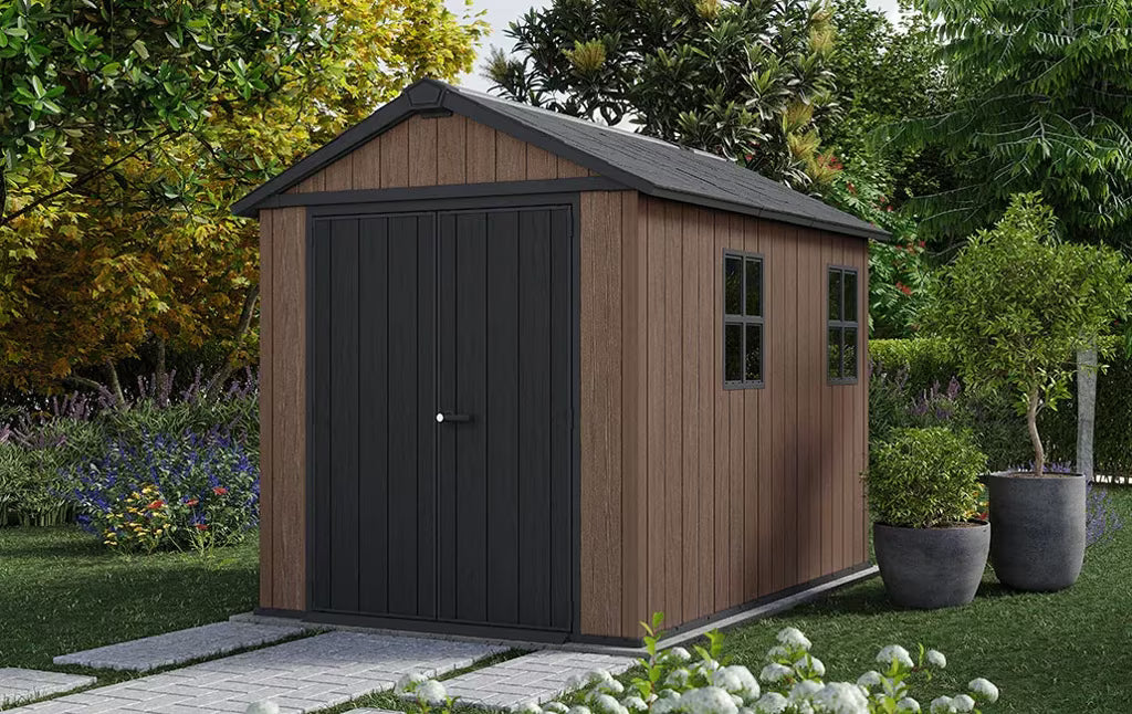 Keter - Caseta de exterior Newton 759/975 castanho