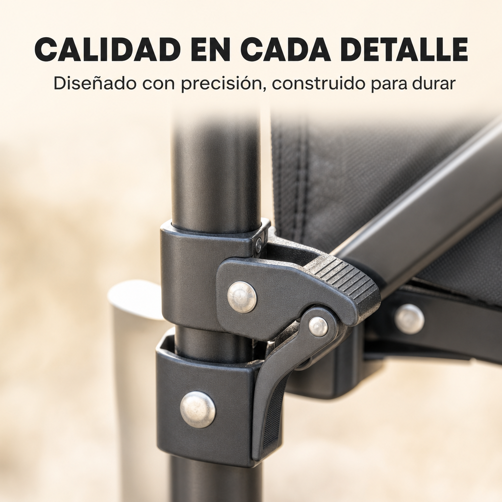 Carrello Pieghevole XXL Struttura Rinforzata Ruote Fuoristrada