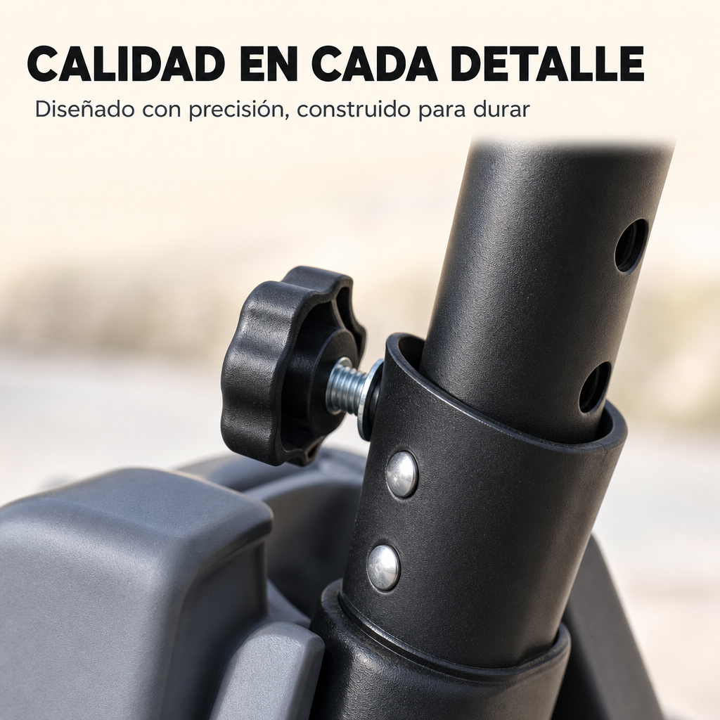 Cesto de Basquetebol Exterior Regulável 2,45-3,1 m com rodas