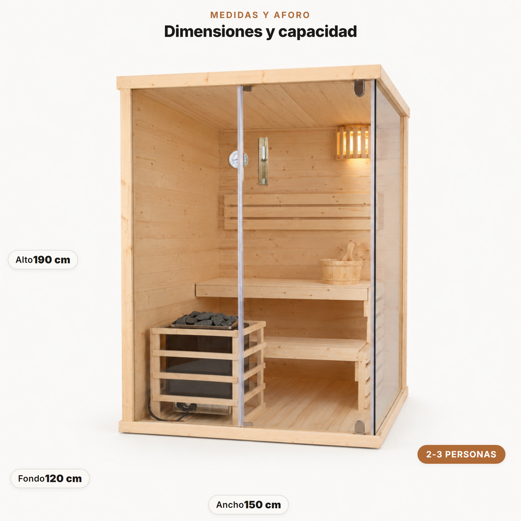 sauna 1 persona