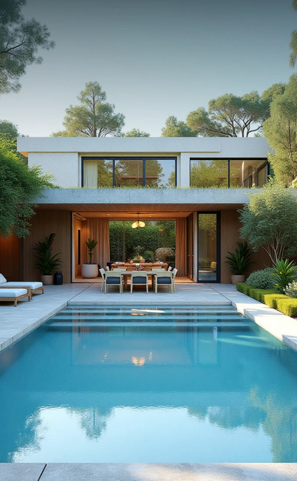 Piscine d'eau salée