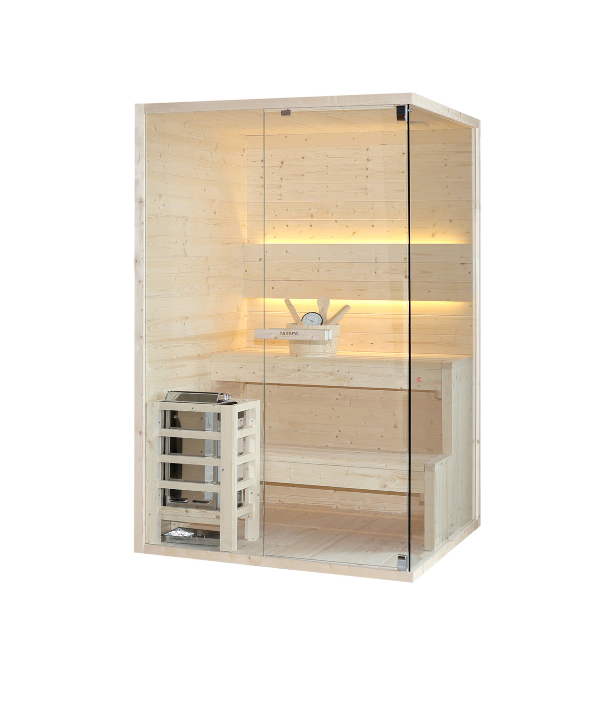 Sauna finlandesa para casa para 2-3 pessoas