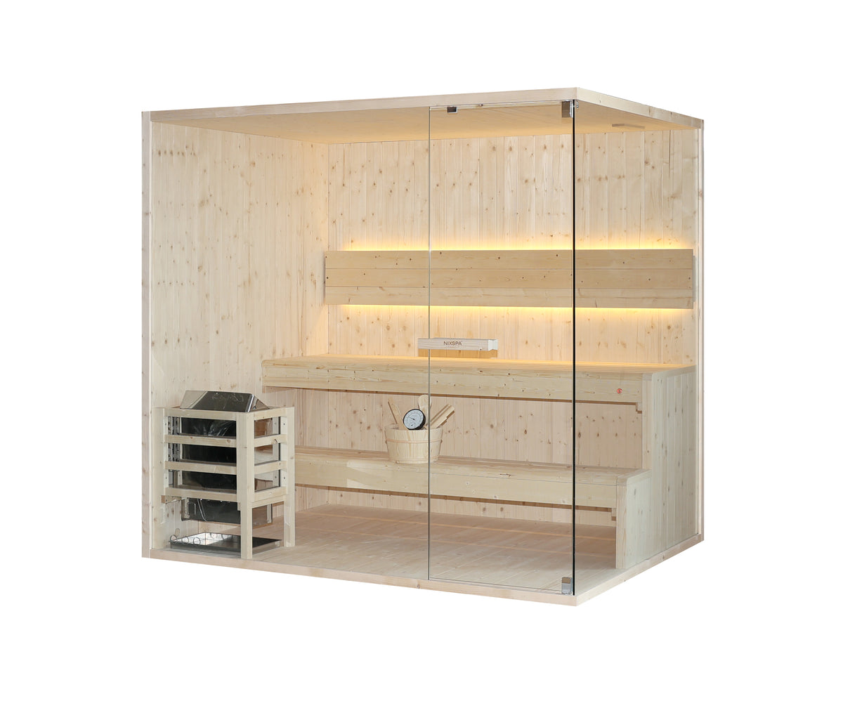 Sauna finlandesa para casa para 4-5 pessoas
