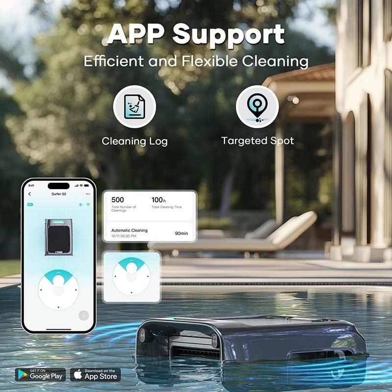 Aiper EcoSurfer S2 Skimmer Solar de piscina - BricoandPool