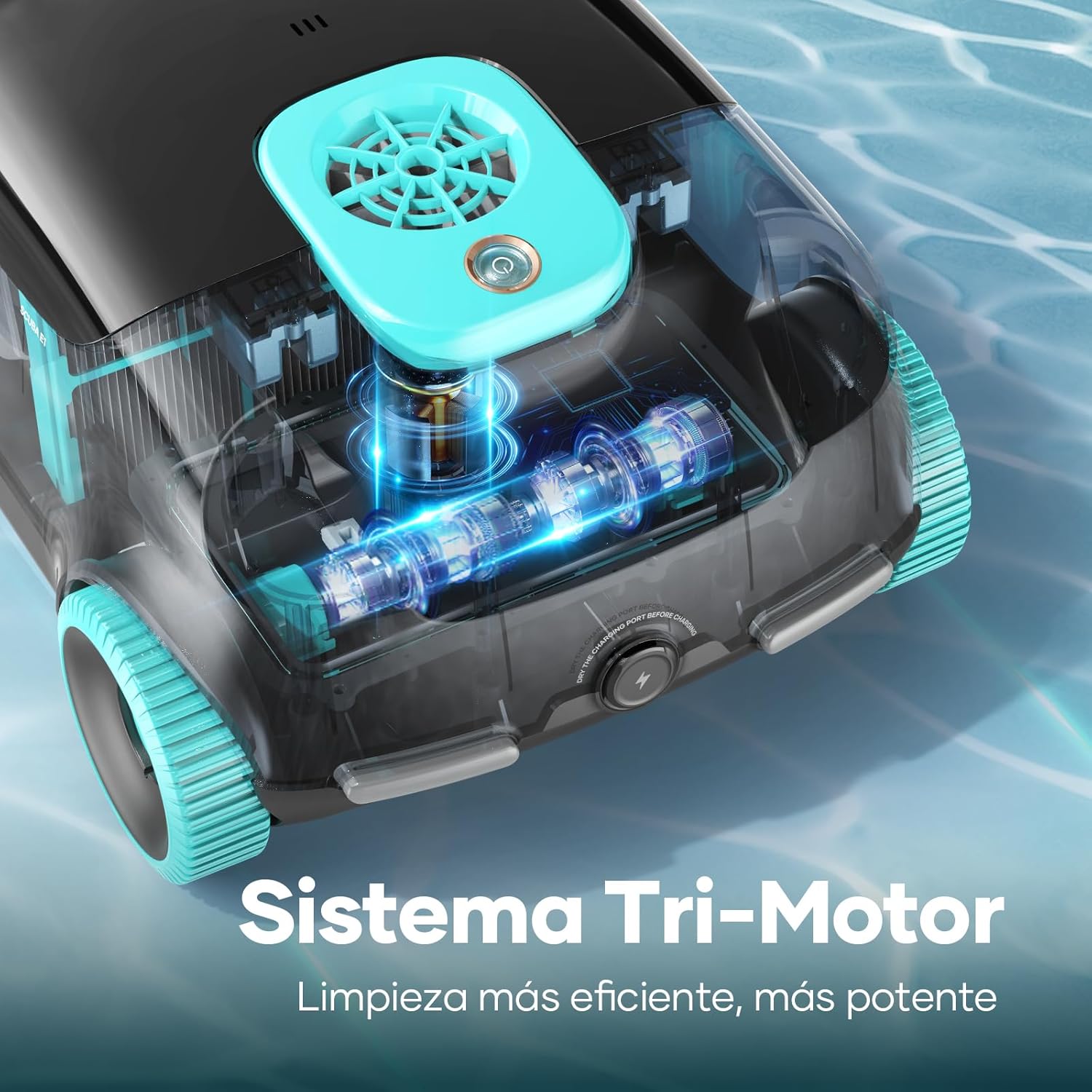 Aiper Scuba E1 Robot Limpiafondos de piscina de batería sin cable - BricoandPool