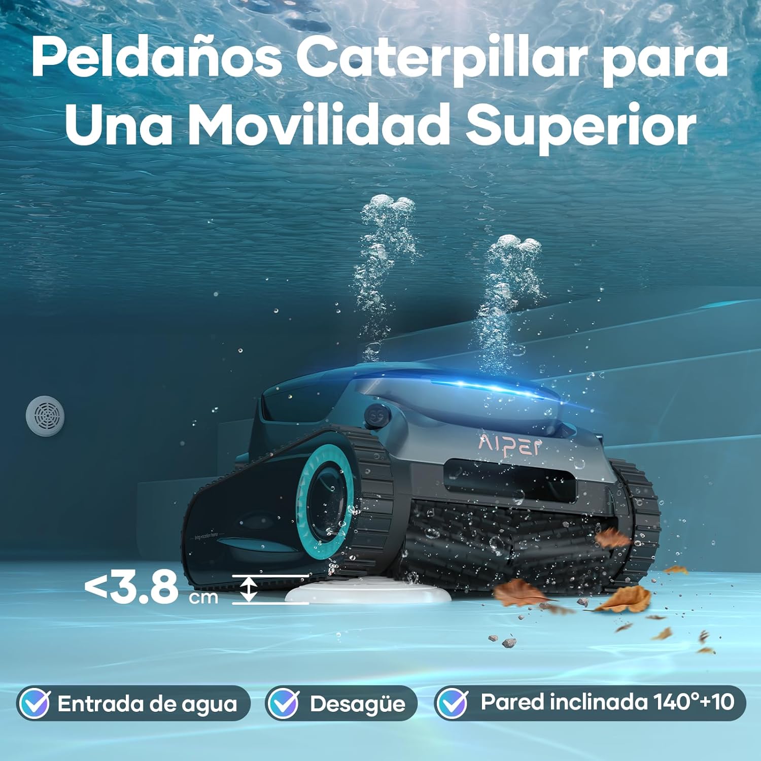 Aiper Scuba S1 Pro 2025 Robot Limpiafondos de piscina de batería sin cable - BricoandPool