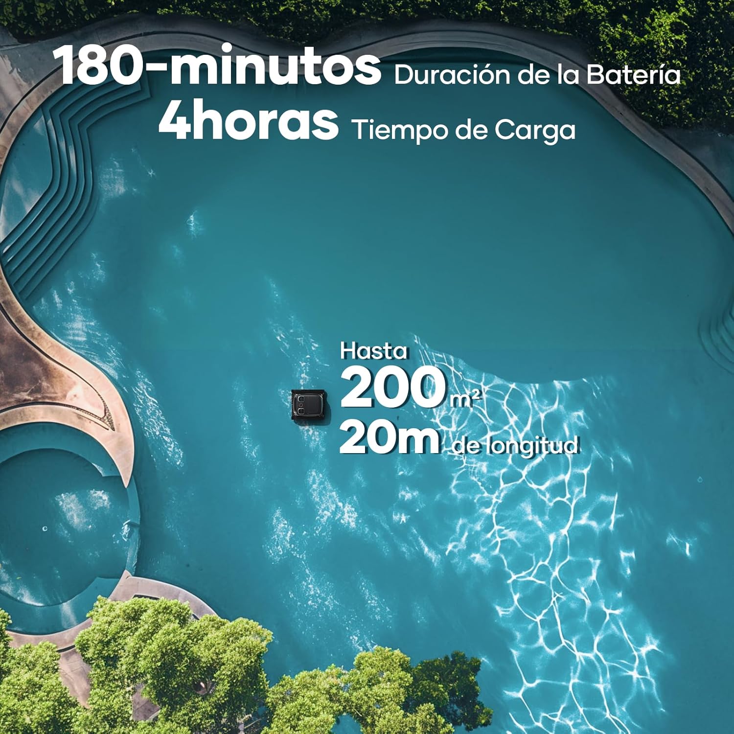 Aiper Scuba S1 Pro 2025 Robot Limpiafondos de piscina de batería sin cable - BricoandPool