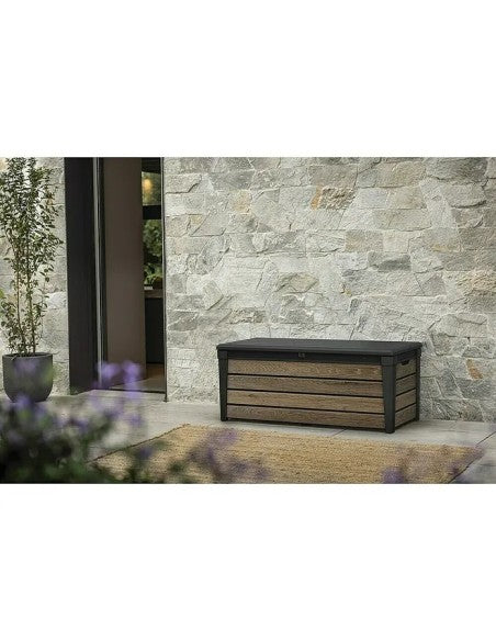 Keter - Außenbox 120G Deco braun